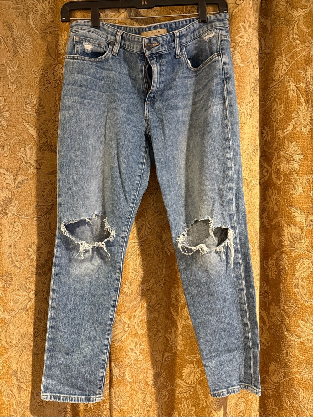 Joe's Jeans Light Blue Distressed Boyfriend Jeans